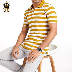 Alta calidad 100% algodón hombres para Polo camisetas Casual personalizado liso en blanco camiseta transpirable lona con patrón sólido - Product Image 3