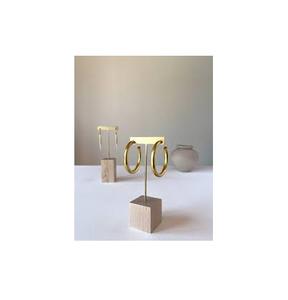 Boucle d'oreille en laiton support suspendu support vaisselle décorer bijoux suspendus utilisation avec prix de gros - Product Image 6