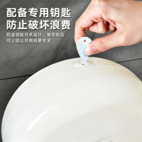 Distributeur de papier toilette central en plastique ABS sur mesure pour salle de bain, support de serviettes en papier, distributeur de mouchoirs à main