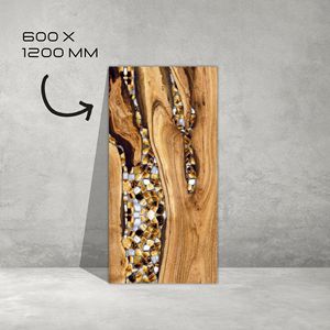 Aspecto de madera real con Color oscuro 24x48 60x120 60x60 16x16 Azulejos de cerámica de porcelana para piso Flor Wall Foshan China Factory Barato - Product Image 4