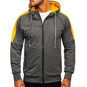 Sudaderas con capucha con cremallera para hombre de algodón 100% de alta calidad del fabricante, sudaderas con logotipo personalizado, diseño bordado térmico de invierno 3XL - Product Image 6