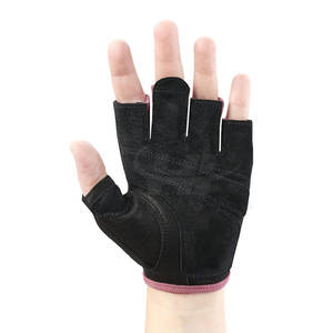 Gants de fitness pour la musculation et l'utilisation en salle de sport, en cuir respirant avec sangle de poignet réglable - Product Image 3