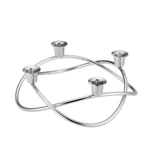 Bougeoir de table en acier inoxydable de qualité supérieure pour la maison, hôtel, restaurant, bougeoir décoratif - Product Image 1