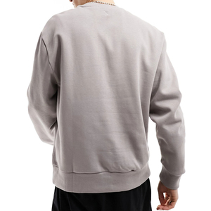 เสื้อฮู้ดสวมหัวแขนยาวแบบ2025สำหรับผู้ชายเสื้อสเวตเตอร์คอกลมผ้าฝ้าย100% ลำลองขนแกะอบอุ่นซับในสำหรับฤดูหนาวดีไซน์ล่าสุด - Product Image 3