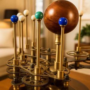 Alta demanda, pedido pulido de lujo con engranajes planetarios giratorios para entusiastas de la astronomía disponibles para cantidades a granel - Product Image 3