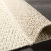 Z&H Home Handgetufteter Hochflor-Teppich mit Schlingenstruktur, Moderner Rechteckiger Teppich, Hochwertig, Gepolstert, Haustierfreundlich für den Heimgebrauch