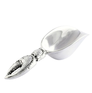 Cuchara de helado de metal con acabado plateado Juego de cucharas de helado de acero inoxidable mediano duradero portátil - Product Image 1