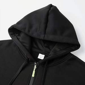 Nuevas llegadas Sudadera con capucha de gran tamaño para hombre con media cremallera Sudadera de invierno aireada cálida con capucha Sudaderas con capucha casuales de manga larga impermeables - Product Image 3