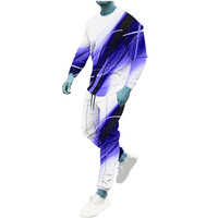 Chándales Deportivos Personalizados con Estampado para Hombre, Transpirables, Estilo Urbano, Ropa de Exterior para Invierno, Tallas Grandes