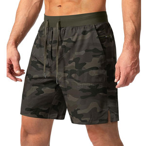 Shorts cargo pour hommes en tissu de toile, sublimation, respirant, séchage rapide, style décontracté, look moderne - Product Image 2