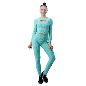 Nuevo estilo Oem Mujeres Conjunto de yoga sin costuras Superventas Venta caliente Mujeres Gimnasio/CONJUNTO DE YOGA Ropa de gimnasio de alta calidad Transpirable Personalizar - Product Image 2