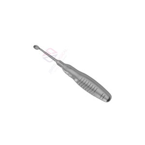 Volkmann Curette droite en os 180mm 10mm | Curette chirurgicale réutilisable avec poignée ergonomique pour instruments médicaux - Product Image 1