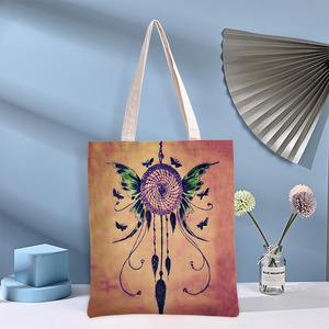 Bolso de Mano de Lona para Mujer, Bolso de Hombro, Bolso de Playa, Bolso de Compras - Product Image 3