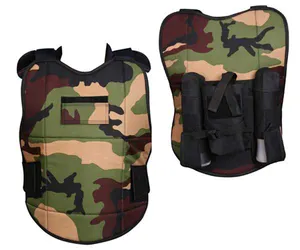 Paintball Gear Black Combat Paintball Chest Protector Vest of Paintball Equipment