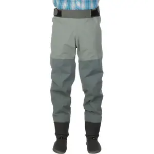 Pantalones cortavientos de poliéster a la moda para hombre, pantalones ligeros de cintura alta antiarrugas, estilo deportivo informal, pantalones ajustados con parte delantera plana - Product Image 4