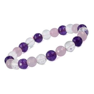 Bracelet en cristal pour l'esprit, le corps et l'âme, pierre précieuse naturelle pour l'équilibre et le bien-être holistique - Product Image 3