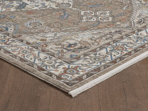 Turkish Luxury Machine Made Carpet Degrade Cream Brown Living Room Area <b>Rug</b> from Gaziantep Manufacturer - Product Image 3