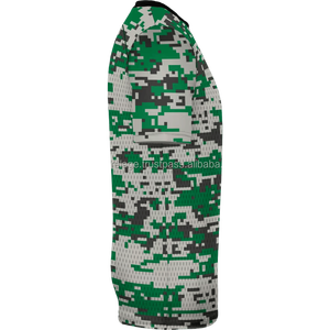 T-shirt de course à pied de tennis à séchage rapide par sublimation Offre Spéciale personnalisé Chemise de sport à manches courtes et col rond en polyester avec logo personnalisé - Product Image 3