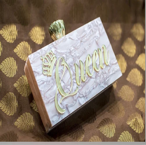 กระเป๋าถือคลัทช์สีชมพูสำหรับผู้หญิงกระเป๋าหินอ่อนสำหรับผู้หญิงกระเป๋าถือขนาดเล็กสำหรับผู้หญิง - Product Image 4