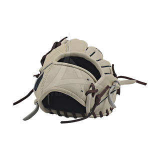 Leather Baseball Fielding <b>Gloves</b> with Strong Pocket Design for Secure <b>Ball</b> Catching-Lightweight - Product Image 5