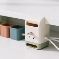 Boîte de gestion des câbles de bureau magnétique personnalisée au meilleur prix, stockage de multiprise caché OEM