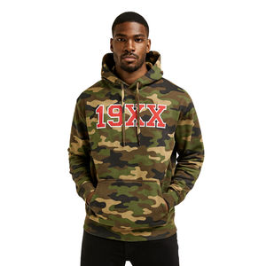 Sweat à capuche KAP Camo en mélange de coton, vêtement de fraternité grecque personnalisé Divine Nine HBCU, streetwear vie grecque avec année de fondation - Product Image 1
