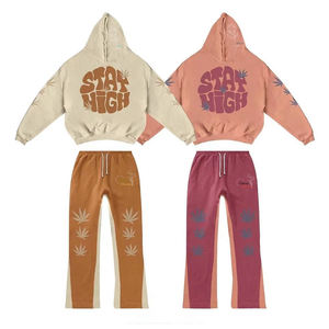 Clothing Manufacturer Custom Puffprint <b>Zip</b> <b>up</b> Hoodie 500gsm Heavyweight <b>Zip</b> <b>up</b> Hoodie Men Hoodies Customize - Product Image 1