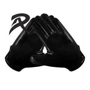 Gants de football américain de conception américaine, haute qualité, adhérence en silicone, confortables, gants de football américain de qualité supérieure - Product Image 5