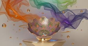 Eco-Friendly Brass Fruit Bowl Kitchen Counter Fruit Basket for Candy Vegetables <b>Dining</b> Room <b>Table</b> Office Home Decor - Product Image 3