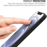 Protecteur d'écran pour iPhone 6 et iPhone 6s Film de protection en verre trempé de 4.7 pouces, ultra résistant aux rayures et aux bulles.