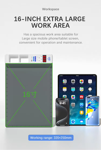 TBK-568A 16 дюймов супер быстрый нагрев мобильный телефон инструмент для удаления ЖК-экрана горячая пластина для iPad мобильный телефон ремонтная платформа - Product Image 5