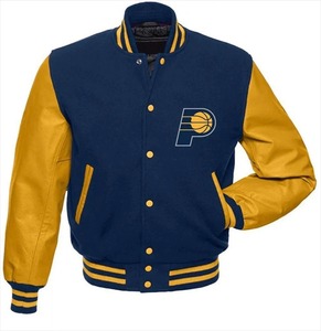 Classic Wool Varsity Jacket with Embroidery Front Logo Eco-Friendly & Breathable Bulk Order for Teams & Schools - Product Image 1