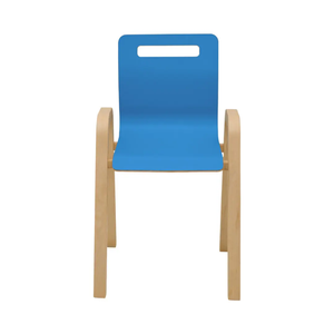 Chaise Montessori en contreplaqué EN71-3 conception sûre pour l'école salon maternelle hôtel fabriqué en bois meubles de qualité Turquie - Product Image 2