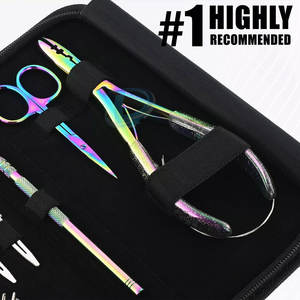 Pince et outils pour extensions de cheveux en acier inoxydable léger, vente directe d'usine, plusieurs couleurs - Product Image 6