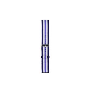 Pantheon cinturino a righe per Samsung Galaxy Watch 4 classico 42mm R880 blu Navy blu bianco blu