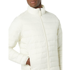 High Quality Men's Casual Outdoor Winter Puffer <b>Jacket</b> Thick Polyester Bubble Canvas Stand Duck Windproof <b>Heated</b> Zipper Closure - Product Image 4