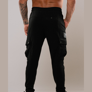 Pantalon de survêtement pour hommes personnalisé hommes Joggers en gros coton mélangé Lounge taille élastique Style décontracté Streetwear homme vêtements de sport tendance - Product Image 3