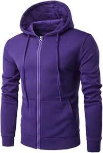 Sweat à capuche à manches longues en coton personnalisé pour hommes, sweat-shirt à capuche de style décontracté avec impression pour l'automne - Product Image 2