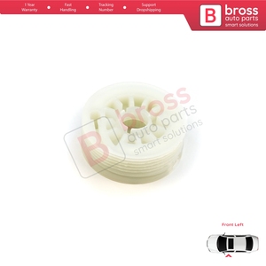 V2BWR5223 Window Regulator Repair <b>Cable</b> Roll <b>Gear</b> Reel Wheel Pulley Front Left Door for I30 MK2 GD 2011-2017 Ceed MK2 JD 2012-20 - Product Image 2