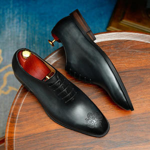 รองเท้าหนังแท้สำหรับธุรกิจ พื้นกันลื่น ซับในระบายอากาศ รองเท้าทางการสำหรับผู้ชาย รองเท้าทำงาน - Product Image 2