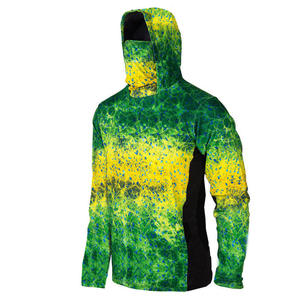 Camisa de Pesca Sublimada de Alta Calidad, Impermeable, Transpirable, Resistente al Viento, UPF 50+, Ligera, Anti-UV, de Manga Larga con Capucha - Product Image 1