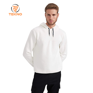 Sweat à capuche pour homme 100% coton de haute qualité Style Streetwear et col à capuche motif solide pour pulls à capuche d'hiver - Product Image 1