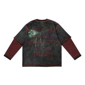 Camisetas de hombre, Camiseta de algodón de manga corta transpirable, ropa de calle de aspecto moderno de gran tamaño, suministro de fábrica, tasa de venta al por mayor a granel - Product Image 5