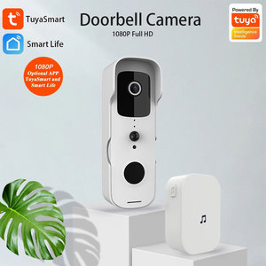 Videoportero WiFi <span class=keywords><strong>Tuya</strong></span> 1080P IP54 con Audio Bidireccional, Visión Nocturna IR, Cámara Inteligente para el Hogar PST-T30 - Product Image 3