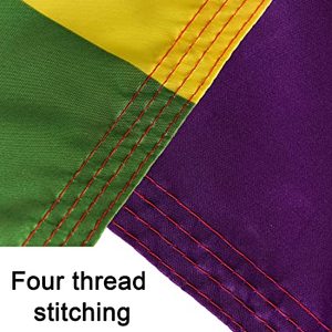 Lot de 2 drapeaux Pride 3x5 pieds, Nouveauté 2022, Drapeau LGBTQIA+ avec anneau violet, arc-en-ciel, intersexuel, inclusif, drapeau du progrès, résistant à la décoloration, USA TOP - Product Image 3