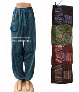 Vente chaude nouveau coton patchwork pyjamas bohème patchwork pyjamas indien boho pantalon bollywood pantalon patchwork coton pyjamas - Product Image 1