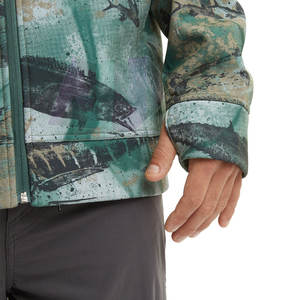 Veste Softshell d'hiver pour homme de haute qualité, écologique, respirante, personnalisable avec logo frontal, fabriquée au Pakistan, en tissu nylon/polyester - Product Image 4