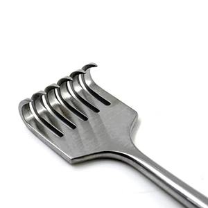 Rétracteurs Volkmann à pointes aiguisées et émoussées, longueur 21,5 cm, largeur 20 mm, hauteur 9 mm, acier inoxydable de haute qualité, rétracteurs de plaies - Product Image 3