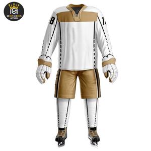 เครื่องแบบฮ็อกกี้น้ำแข็งสำหรับผู้ใหญ่เครื่องแบบทีมฮ็อกกี้น้ำแข็งจัดส่งจากโรงงานโดยตรง - Product Image 1