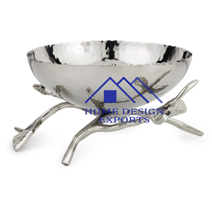 Vaisselle bol de service pour centres de Table décorations vente chaude bol de Fruits en Aluminium Antique en or à vendre - Product Image 3